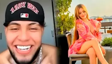 Neutro aparece en coqueteos con una mujer rubia en redes