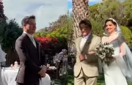 Qu viva el amor! Salim Vera se casa con Claudia Sobenes en una boda de ensueo en Arequipa