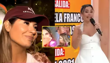 Ethel Pozo critica a Pamela Lpez por gestos hacia Christian Cueva.