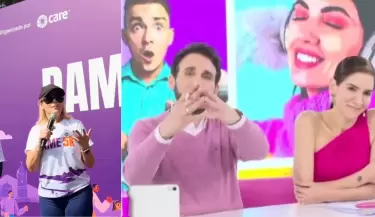 Gisela Valcrcel protagoniz polmico momento con reportero.