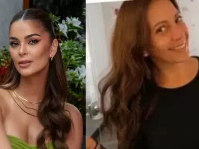 Laura Spoya sorprendida por accin de Pati Lorena