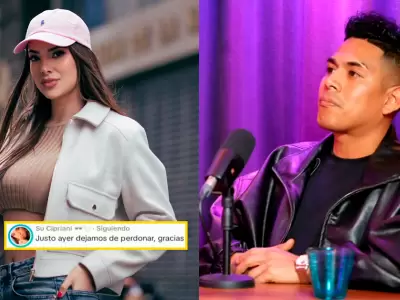 Suheyn Cipriani 'chotea' a Csar Vega tras sus disculpas.