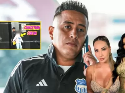 Christian Cueva reaparece en Lima y se reencuentra con sus hijos en medio de nueva polmica con Pamela Lpez.