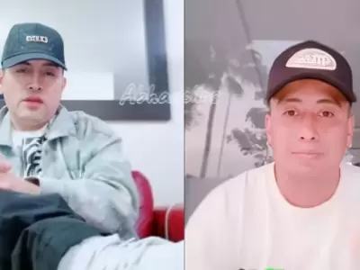 Christian Cueva acepta el reto de Gerald Oropeza y hacen millonaria apuesta en partido de ftbol.