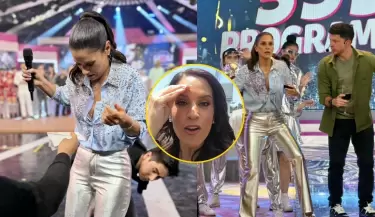 Mara Pa Copello impactada por viral en redes tras percance con su outfit para el concierto de Shakira.