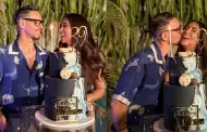 Melissa Paredes sorprende a Anthony Aranda con celebracin por su cumpleaos: "Mucho amor este fin de semana"