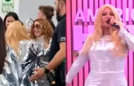Momento soado! Susy Daz revela qu le dijo a Shakira tras abrazarla antes del 'Camina con la Loba'
