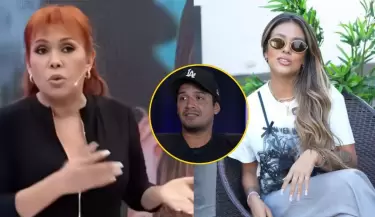 Magaly Medina le responde con firmeza a Shirley Arica.