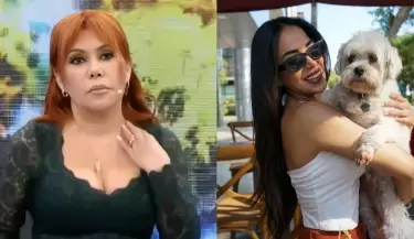 Onelia Molina llora la prdida de su perrita Nieve y recibe crticas de Magaly Medina.