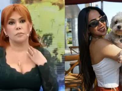 Onelia Molina llora la prdida de su perrita Nieve y recibe crticas de Magaly Medina.