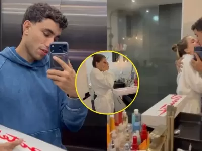 Alejandra Baigorria recibe emotiva sorpresa de Said Palao tras ser reconocida como 'Team lite' en EE. UU.