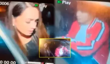 Melissa Klug y Jess Barco se lucen juntos.