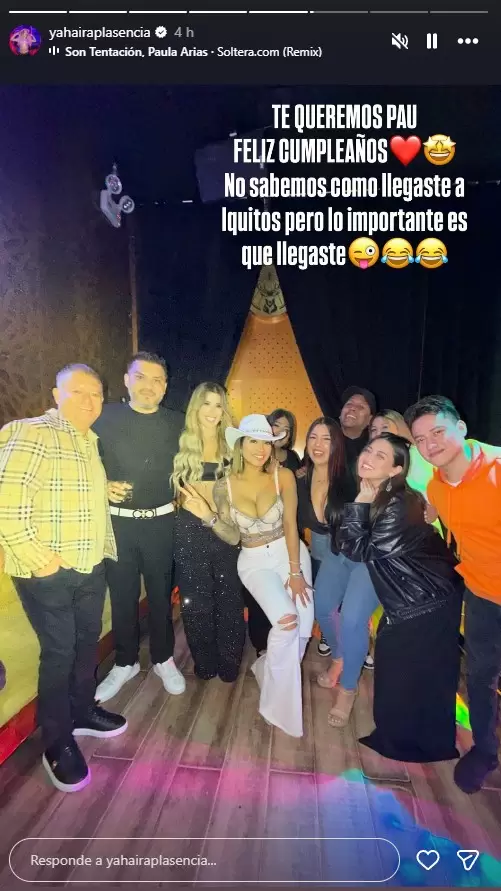 Yahaira Plasencia comparte nueva foto grupal con Luis Fernando Rodrguez. (Instagram)