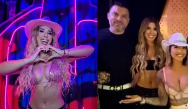 Yahaira Plasencia se deja ver muy cercana a 'El Diablo' en foto de cumpleaos.