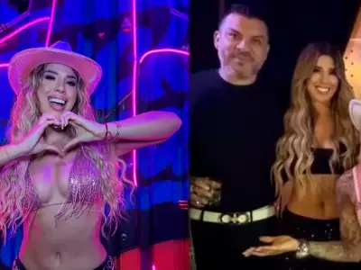 Yahaira Plasencia se deja ver muy cercana a 'El Diablo' en foto de cumpleaos.