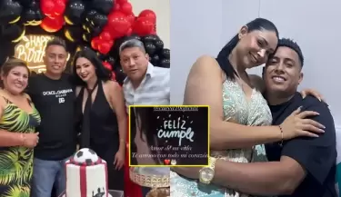 Christian Cueva celebra 34 aos y Pamela Franco lo sorprende con un viaje a Ecuador.