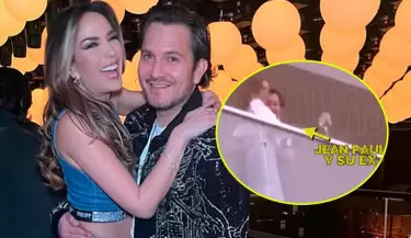 Pareja de Silvia Cornejo, Jean Paul Gabuteau, es ampayado con su ex