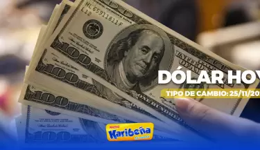 Precio del dlar hoy, 25 de noviembre.