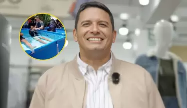 Reimond Manco inicia una nueva etapa y se bautiza en iglesia cristiana.