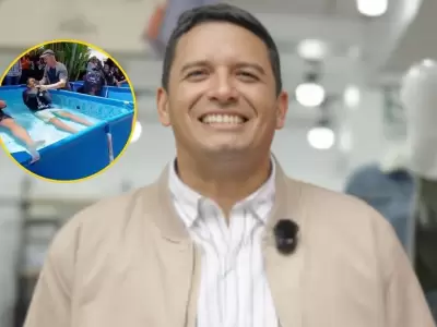 Reimond Manco inicia una nueva etapa y se bautiza en iglesia cristiana.