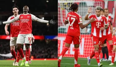 Arsenal y Bayern Mnich se enfrentan en Londres en el duelo ms esperado de la jornada de Champions League.