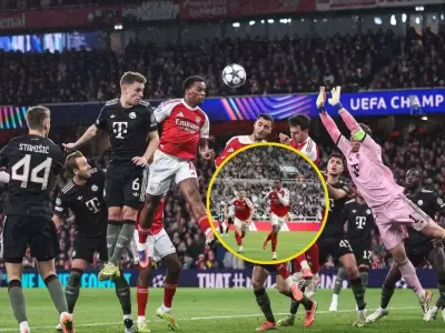 Arsenal supera 3-1 a Bayern Mnich y se consolida en la Champions League.