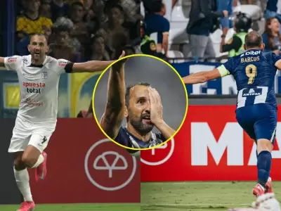 Hernn Barcos no seguir en Alianza Lima, el club decidi cerrar su ciclo.