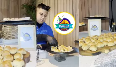 El Mundo de Paula ofreci catering en la preventa de Corporacin Universal.