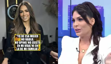 Melissa Klug minimiza a Evelyn Vela y descarta cualquier vnculo.