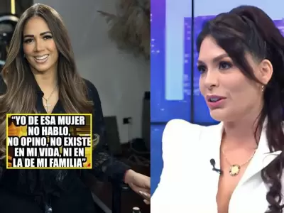 Melissa Klug minimiza a Evelyn Vela y descarta cualquier vnculo.