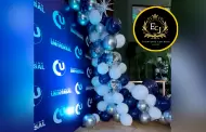 Eventos & Catering Jacky se luci con decoracin de globos en la preventa de Corporacin Universal