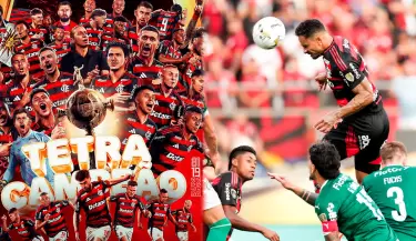 Flamengo gan 1-0 a Palmeiras y levant la Copa Libertadores 2025.