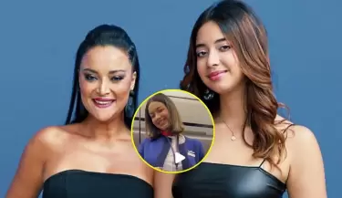 Mariella Zanetti enternece las redes al acompaar a su hija Gamille en uno de sus primeros vuelos como tripulante.