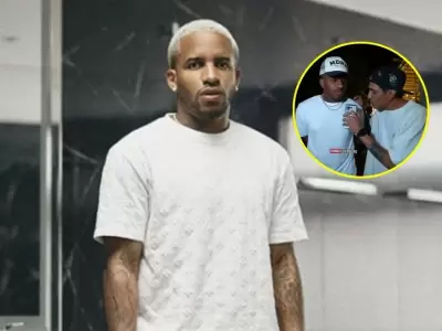 Jefferson Farfn sorprende con su lujoso outfit en Colombia.