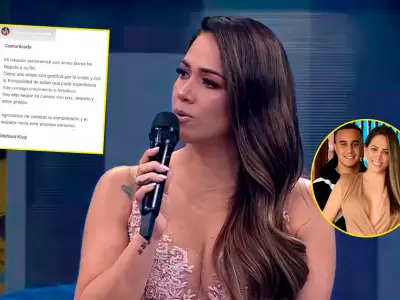 Melissa Klug confiesa por qu elimin su comunicado de ruptura con Jess Barco.