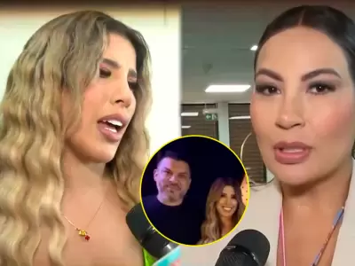 Yahaira Plasencia evita responder a Pamela Lpez sobre Luis Fernando.