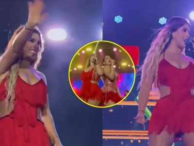 Yahaira Plasencia sorprende en Chile al presentarse como invitada de Corazn Serrano.