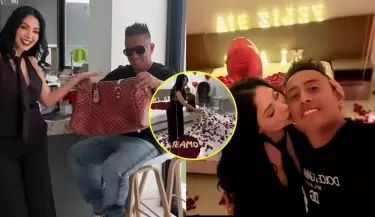 Pamela Franco y Christian Cueva celebran su reconciliacin con un tierno gesto por el cumpleaos del futbolista.