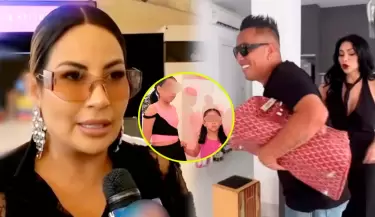 Pamela Lpez arremete contra Christian Cueva tras no ir a evento de sus hijas
