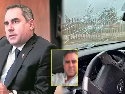 Rafael Belande fue vctima de ataque a balazos cuando se desplazaba con su auto.