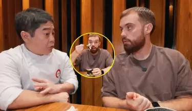 Ibai Llanos queda fascinado con el ceviche de Maido durante su primera visita al Per.