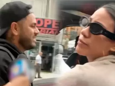 Samahara Lobatn y Bryan Torres en centro de conciliacin