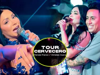 Christian Cueva una gira con Pamela Franco tras terminar su contrato con Emelec