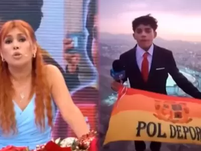 Magaly Medina destaca esfuerzo de Pol Deportes y pide beca para l.