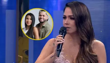 Melissa Klug y Abel Lobatn reaccionan al fin de la relacin entre Samahara y Bryan Torres.