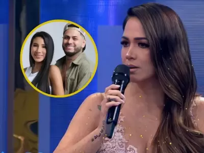 Melissa Klug y Abel Lobatn reaccionan al fin de la relacin entre Samahara y Bryan Torres.