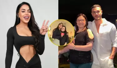 Onelia Molina enternece a televidentes al mostrarse unida a la mam de Mario Irivarren en plena preparacin navidea.