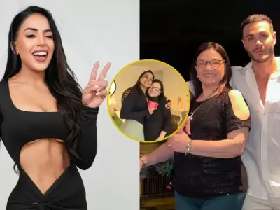 Onelia Molina enternece a televidentes al mostrarse unida a la mam de Mario Irivarren en plena preparacin navidea.