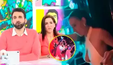 Rodrigo Gonzlez sobre Samahara Lobatn en concierto de Bryan Torres