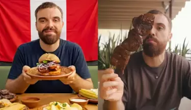 Ibai Llanos queda fascinado con la gastronoma peruana en su primera visita a Lima.